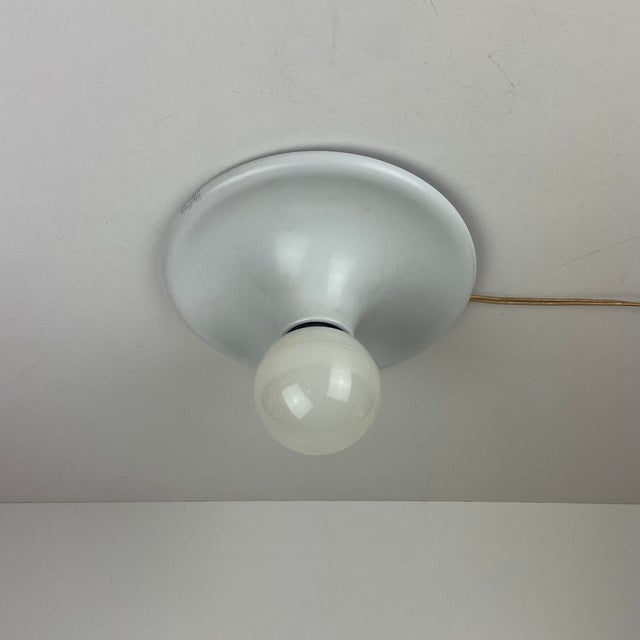 Metal Space Age Ceiling or Wall Lamp from Targetti, 1970s For Sale - Image 7 of 17