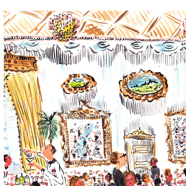 Contemporary The Spring Luncheon Print by Pauline de Roussy de Sales For Sale - Image 3 of 5