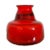 Erik Hoglund Vintage Swedish Red Art Glass Vase II for Boda For Sale