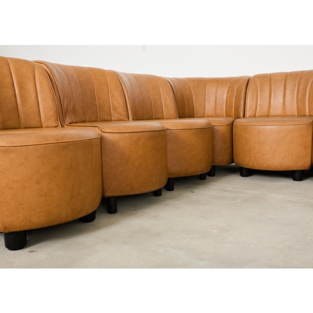 Midcentury 13 Piece Modular Sectional Sofa After Tito Agnoli For Sale In Sacramento - Image 6 of 18