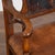 19th Century Danish Oak and Leather Wingback Armchair For Sale - Image 10 of 14