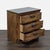 Traditional Vintage Classic Wooden 3-Drawer Dresser With Metal Handles For Sale - Image 3 of 11