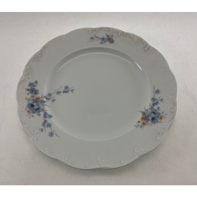 New 1980s Set of 48 Pieces Exquisite Porcelain With Flowering Branch For Sale - Image 18 of 18