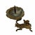 Metal Vintage Brass Lion Candleholder, Japan For Sale - Image 7 of 9