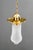 Art Deco hanging pendant with original glass shade vienna around 1920s Up to 250V (Europe/UK Standard).The wiring of this...