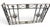 Neoclassical Early 19th Century French Neoclassic and Régence Style Wrought Iron Balcony Railing For Sale - Image 3 of 5