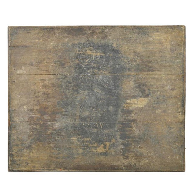 Wooden Table with Green Patina For Sale - Image 4 of 7