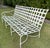 American Brown Jordan Florentine Aluminum Outdoor Patio Sofa, White For Sale - Image 3 of 12