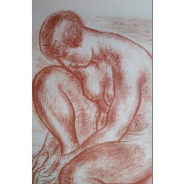 A drawing by georges capon, sometimes referred to as georges emile capon. a work that doesn't try too hard, yet...