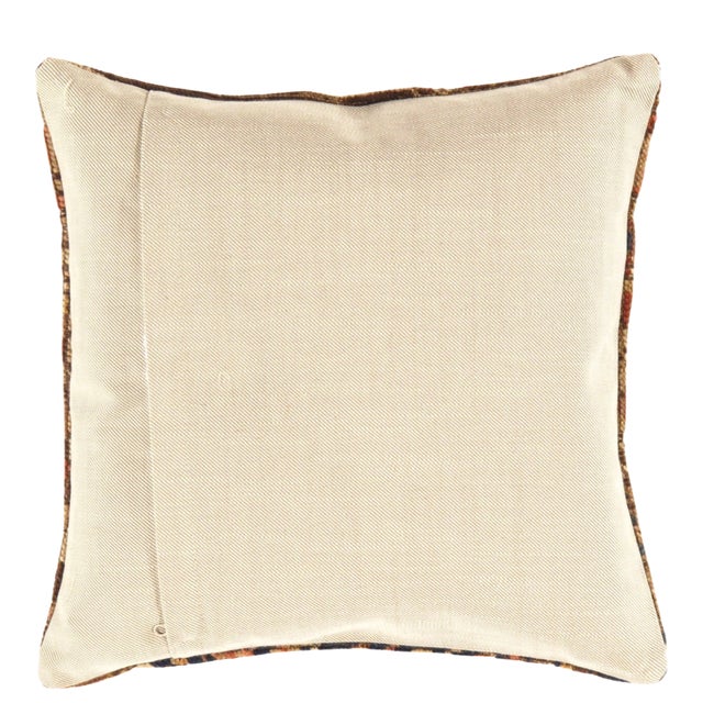 Offered is Vintage handwoven Turkish pillow. This is 100% wool. Back 100% cotton. Beautiful colors and well made. This...