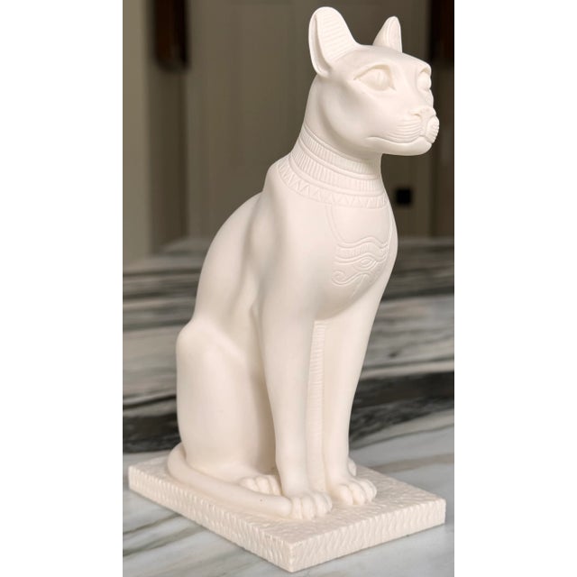 1995 Made in Italy Arnoldo Gianelli Statuette of Bastet For Sale - Image 13 of 15