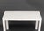 Modern White Lacquered Parson's Desk For Sale - Image 4 of 7