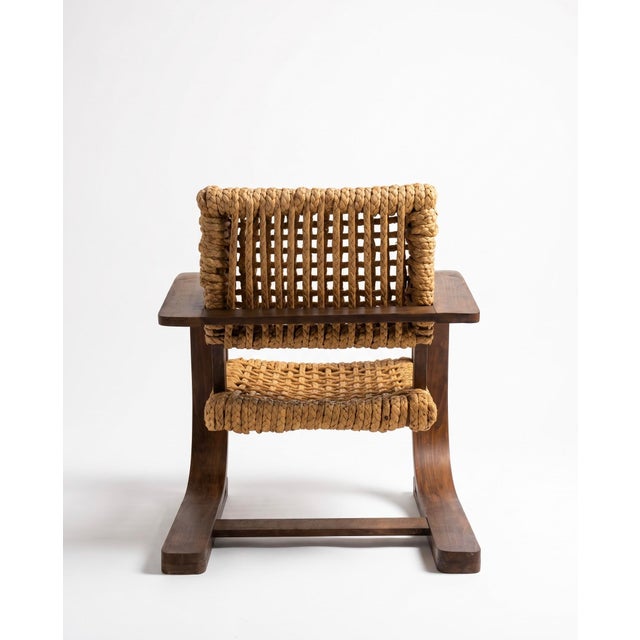 Mid-Century Modern Vesoul Lounge Chair by Audoux and Minet for Vibo, 1950s For Sale - Image 3 of 9