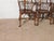 Vintage Baker Furniture Set of 4 Queen Anne Dark Oak Windsor Arm Chairs For Sale - Image 10 of 14