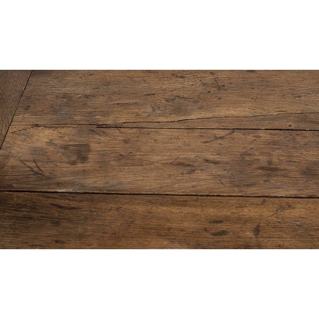 Wood Antique French Farmhouse Dining Table, 1800s For Sale - Image 7 of 13
