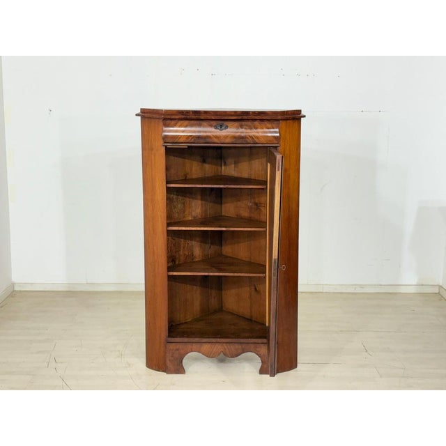 Biedermeier Corner Cabinet, 1880 For Sale - Image 3 of 12