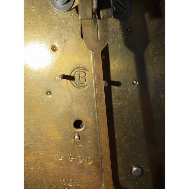 Antique English/German Beehive Style Mantel Clock For Sale - Image 9 of 10