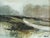 Mid-Century Modern 'A Gentle Path' Vintage Original Mini Landscape Oil Painting, Framed For Sale - Image 10 of 11