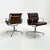 Mid-Century Modern EA217 Soft Pad Desk Chair in Leather by Charles & Ray Eames for ICF, 1970s For Sale - Image 3 of 16