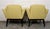 Yellow Pair of Mid-Century Yellow Armchairs For Sale - Image 8 of 9