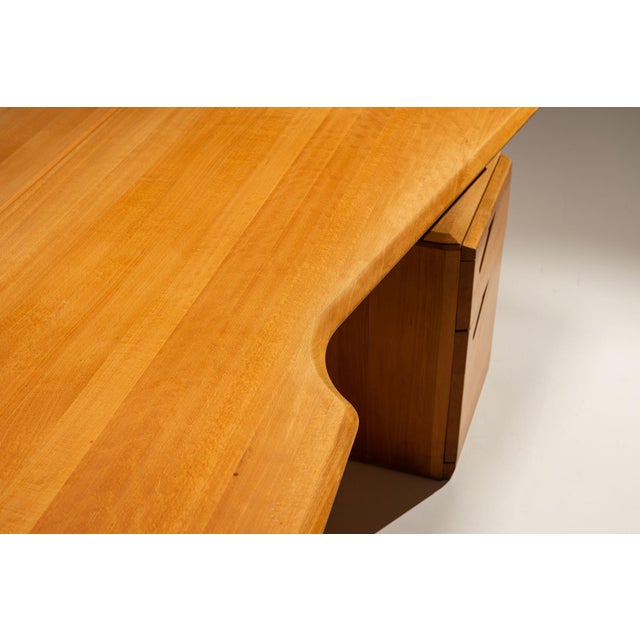 Adjustable Desk in Beech from Seltz, France, 1980s For Sale - Image 17 of 18