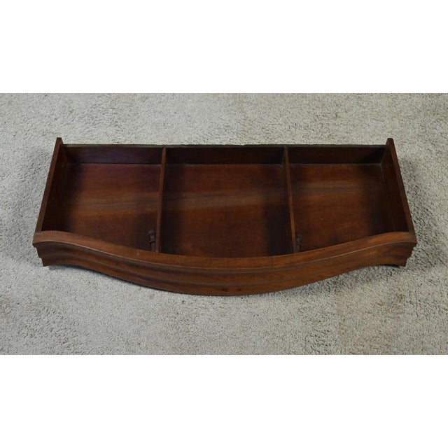 Napoleon III Mahogany Console Table, Late 19th Century For Sale - Image 16 of 18