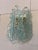 Blue Murano Glass Spun Sugar Wall Sconces from Mazzega, Italy, 1970s, Set of 2 For Sale - Image 8 of 12