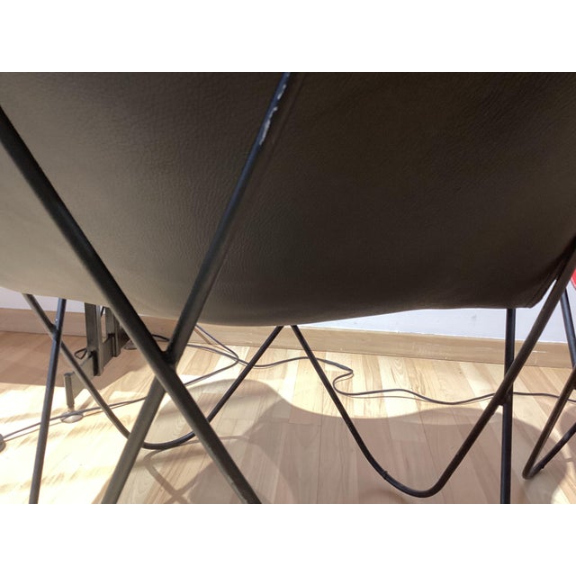 Butterfly Tripolina Chairs in Full Grain Leather, 2000s, Set of 2 For Sale - Image 9 of 18