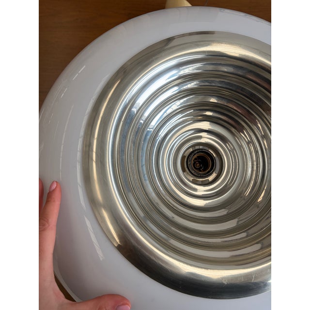 Black and White Ceiling Lamp by Achille Castiglioni for Flos, 1970s For Sale - Image 13 of 18