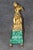 French 19th C Bronze Ormolu and Malachite Clockset Made for Tiffany & Co France For Sale - Image 4 of 12