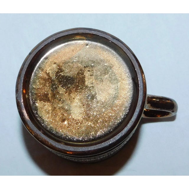 Mid 19th Century Antique Copper Luster Mug For Sale - Image 5 of 7