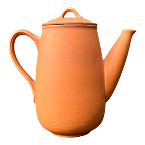 Vintage Original Orange Studio Pottery Coffee Pot
