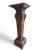 Antique French Louis XV Rouge Marble and Figural Bronze Maiden Pedestal Stand For Sale - Image 11 of 11