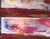 Abstract Blocks of Color on a Red Field in Acrylic on Textured Paper by Blocks of Color on a Red Field in Acrylic on Textured Paper For Sale - Image 3 of 5