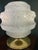 Vintage Table Lamp in Speckled Glass and Brass from Verrerie De Clichy, 1970s For Sale - Image 12 of 13