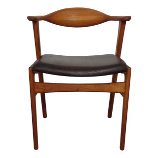 Teak Chair by Erik Kirkegaard for Høng Stolefabrik, Denmark, 1960s For Sale