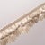 Contemporary SAMPLE - Schumacher Rosalind Tassel Trim In Natural For Sale - Image 3 of 5