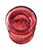 Late 20th Century Cranberry Pilgrim Glass Hand Blown Vase For Sale - Image 5 of 7