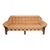 Lawson-Fenning Ojai Sofa, Solid Walnut & Tan Leather Cushion For Sale