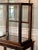 Antique English Six-Pane Glass and Mahogany Display Showcase Vitrine, C. 1900 For Sale In Philadelphia - Image 6 of 14