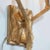 Modernist Brutalist 24-Karat Yellow Gold Gilded Two-Arm Branch Sconces - a Pair For Sale - Image 10 of 12