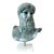 Vintage Boho Patinated Plaster Bust of Man For Sale