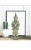Large Celadon Green Crackle Glaze Angel Figure, Kneeling Tappanom (Thailand) For Sale - Image 12 of 12