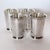 English Vintage Silver Plated Mint Julep Cups, Reed & Barton, Set of 4 For Sale - Image 3 of 17