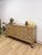 Mid-Century Modern Vintage MCM Gray Washed Blonde Dresser Six Drawer With Metal Handles For Sale - Image 3 of 13