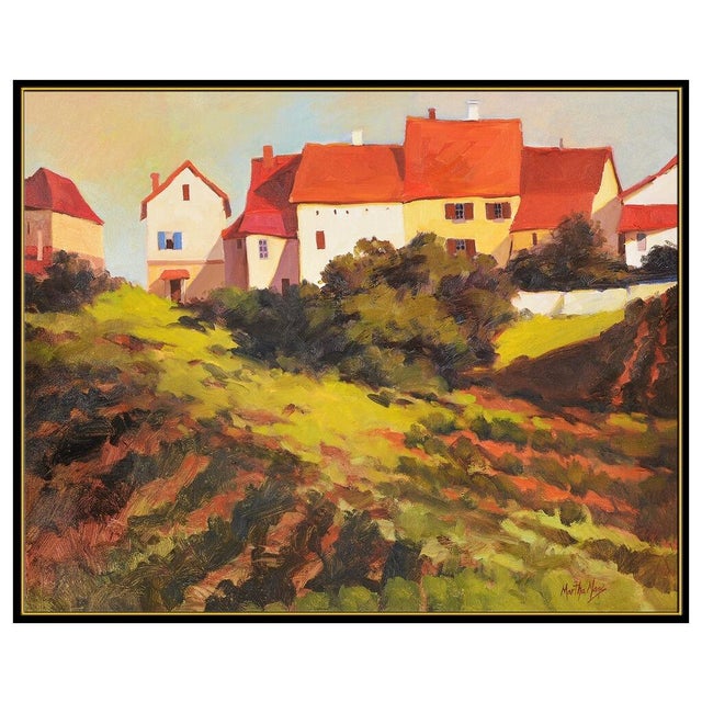 Realism Late 20th Century Golden Fields of Rest, Martha Mans For Sale - Image 3 of 5
