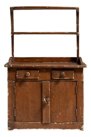 1900-1909 French Miniature Cabinet
