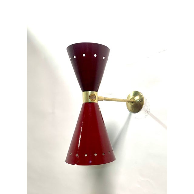 Mid-Century Modern Diablo Model Wall Light from Stilnovo, 1950s For Sale - Image 3 of 5
