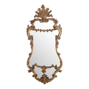 Italian Rococo Giltwood Mirror, Mid-19th Century