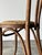 Bentwood Oak Café Chairs W/ Rose Floral Seats, 1933 World's Fair — Set of 7 For Sale - Image 12 of 17